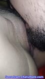 Bathroom blowjob and pussy lick close up snapshot 11