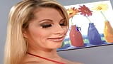 WATCH WATCH BLONDE MILF GETS TIGHT PUSSY STRETCHED WITH HARD snapshot 1