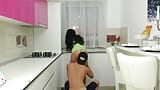 Caught and Seduced hot stepmom in the kitchen snapshot 4