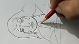 Sketch Drawing mummy ko pata kar choda snapshot 6