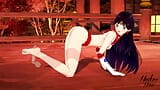 Sailor Mars Footjob - 3D Ashikoki Hentai snapshot 12