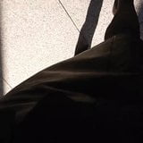 चमड़े की स्कर्ट जापानी ऊँची एड़ी के जूते snapshot 5