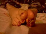 Os dedos do pé sexy e suculentos do prazer. snapshot 9