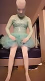 Zentai Doll in a Leotard Ballerina Dress snapshot 7