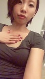 Japanese woman shows boob snapshot 1