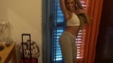 Anastasia Giousef sexy dance in a hotel's room snapshot 10