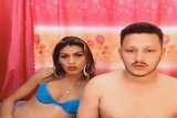 Casal com tesão travesti sexo anal snapshot 1