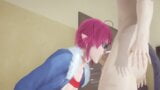 Yaoi Femboy - Rosa Elf Femboy succhia il cazzo del ragazzo gatto snapshot 16