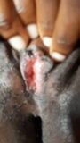 Cum on a black Pussy snapshot 2