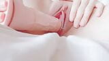 Teil 2 nach Dildo-Action Sperma weiß rosa Muschi eng (Nahaufnahme) snapshot 6