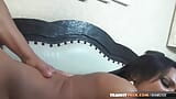 बड़ी गांड काले बाल वाली Andrezza Lyra चुदाई के दौरान वीर्य निकालती है snapshot 11