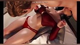 Le trésor de Nadia (Pricia, chemise rouge sexy), pipe snapshot 14