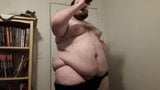 Maciço jovem superchub pearbear chugging gainer shake snapshot 4