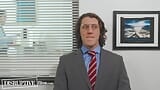 Awkward Hunk Finally Fucks Boss At Work - The Office Gay Parody snapshot 3