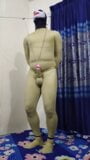 Zentai CBT głowa penisa lina bdsm niewola snapshot 6