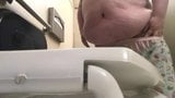 SSBBW public bathroom piss snapshot 1