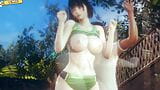 Hentai 3D - The big boobs girl in sportswear snapshot 6