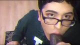 Latino-Femboy lutscht dicken BBC snapshot 10