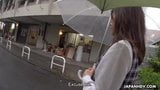 Japanese gal seduces outdoors and dicked super hard in POV snapshot 3