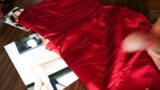 Lexi Belle, rotes Cocktailkleid, vollgespritzt snapshot 4