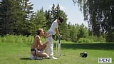 Sam Ledger & Leo Louis Got Penalty But Instead Of Leaving They Fuck In The Middle Of Golf Course As A Payback - MEN snapshot 13