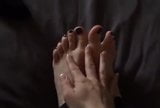 Close Up of Geradines Amateur feet snapshot 5