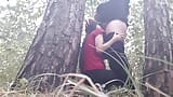 We hid under a tree from the rain and we had sex to keep warm - Lesbian-illusion snapshot 6