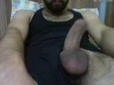 Hot bearded turkish guy jerking on cam. snapshot 16