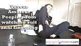 EDGEWORTH JOHNSTONE censored Amateur Suited watching suit anal fingering snapshot 1
