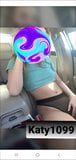 Horny girl masturbate in the car before boyfriend coming in snapshot 3