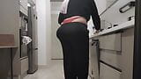 My stepmother's thong doesn't fit in her big ass. snapshot 11