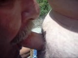 Stonewall96 sexy mustache grandpa sucks cock at the park snapshot 10