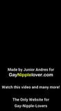 Junior Andres gets nipple played and pec massage snapshot 9