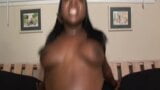 All Ebony - Ebony Ms. Panther with big tits loves hard cock snapshot 13