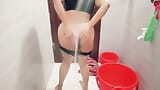 Beautiful housewife shower video.bengali girl bathroom sex. snapshot 7