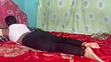 Cute Bhabi Bangla Audio gets naughty with her devar for rough and hard pussy sex oil massage on her back in-Banglarbabi snapshot 1