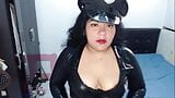 I am a police woman who comes to punish you, give me all your milk and let me whip you snapshot 3