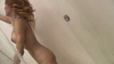 sexy shemale jerks off and takes a shower snapshot 18