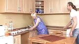 Fucked away old grandma in the kitchen snapshot 1