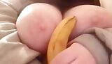 Banana between the tits snapshot 4