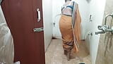 Bhabhi suddenly entry bathroom without knock the door | Hard-core sex . snapshot 2