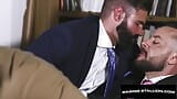 Sharp Dressed Bearded Hunk Epic Group Fuck snapshot 16