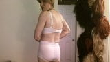 white bra and panties, short blonde hair cd snapshot 6