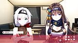 【R18版女忍者エロゲーNinNinDays2動画15】二人との別れ。(くノ一 ニンニンデイズ2実況プレイ ninja Hentai game) snapshot 12