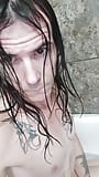 Playing with myself in the tub getting so wet tell I cum hard mounting needing my toy inside me.. snapshot 3