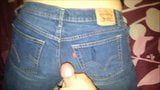 Cum on wifes jeans snapshot 2