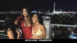 Bffs - belle ragazze asiatiche litigano per un grosso cazzo di stallone snapshot 4