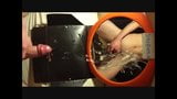 Fontaines de sperme - éclaboussures de miroir amateur snapshot 18