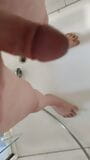 Jerk off my Beautyful Penis in the Shower with POV Cumshot snapshot 2