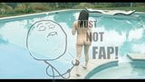 Small tits, tight pussy teen esort fucked in the pool hard snapshot 1